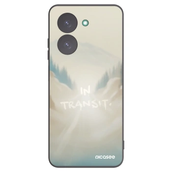 Picasee silikonowe czarne etui na Xiaomi Redmi A5 - IN TRANSIT