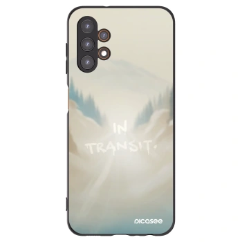 Picasee silikonowe czarne etui na Samsung Galaxy A13 5G - IN TRANSIT