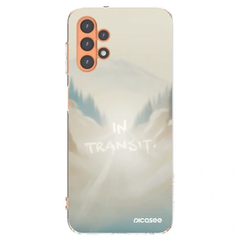 Picasee silikonowe przeźroczyste etui na Samsung Galaxy A13 5G - IN TRANSIT