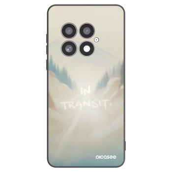 Picasee silikonowe czarne etui na OnePlus 13 5G - IN TRANSIT
