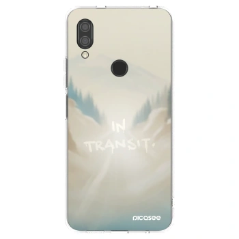 Picasee silikonowe przeźroczyste etui na Xiaomi Redmi 7 - IN TRANSIT