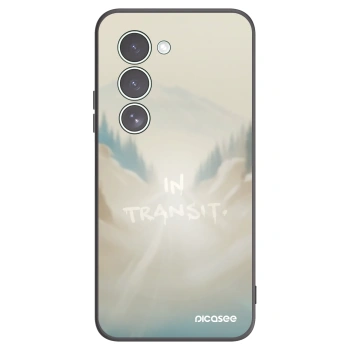 Picasee silikonowe czarne etui na Xiaomi Redmi 15 5G - IN TRANSIT