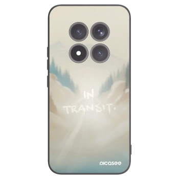 Picasee silikonowe czarne etui na Xiaomi Redmi Note 15 Pro+ - IN TRANSIT