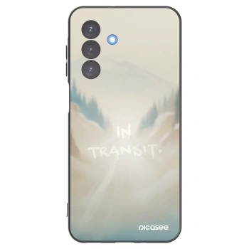 Picasee silikonowe czarne etui na Samsung Galaxy A17 5G - IN TRANSIT