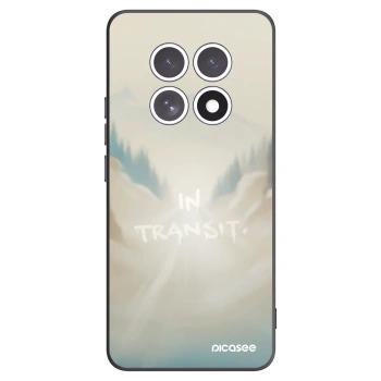Picasee silikonowe czarne etui na Xiaomi Redmi Note 15 4G - IN TRANSIT