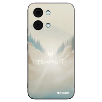 Picasee silikonowe czarne etui na Xiaomi Poco X8 Pro Max - IN TRANSIT