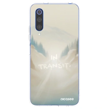 Picasee silikonowe przeźroczyste etui na Xiaomi Mi 9 SE - IN TRANSIT