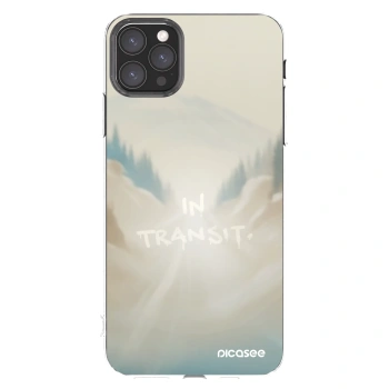 Picasee silikonowe przeźroczyste etui na Apple iPhone 11 Pro Max - IN TRANSIT
