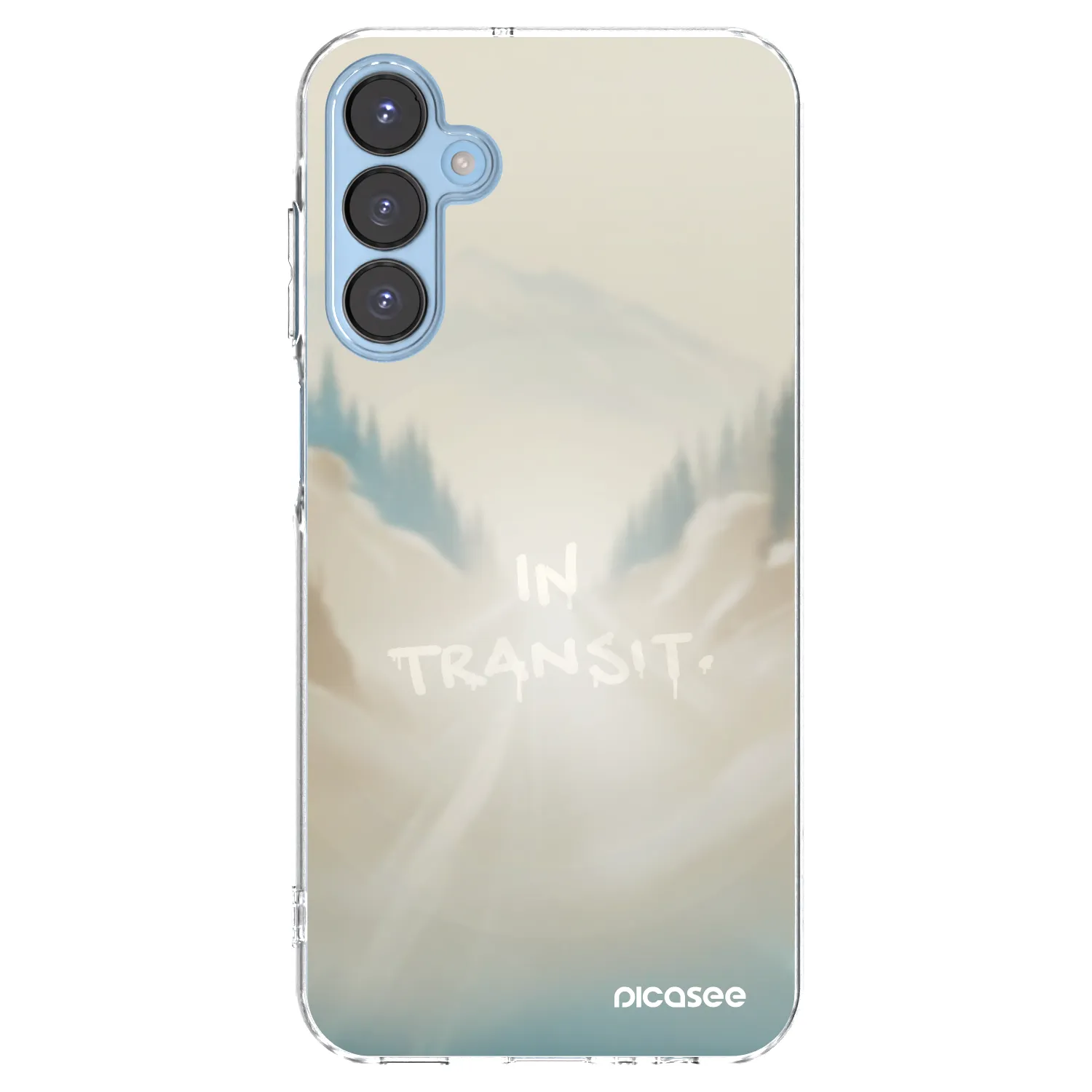 Picasee silikonowe przeźroczyste etui na Samsung Galaxy A15 A156B 5G - IN TRANSIT