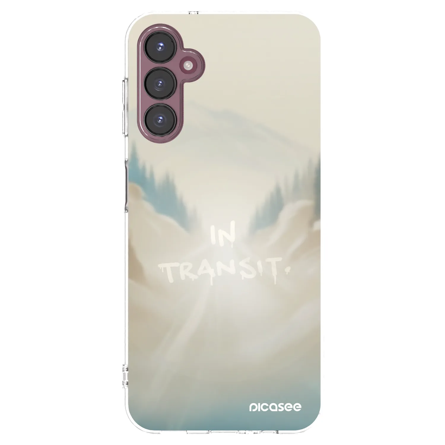 Picasee silikonowe przeźroczyste etui na Samsung Galaxy A05s A057G - IN TRANSIT
