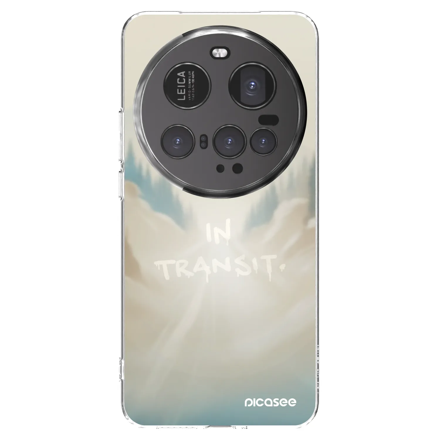 Picasee silikonowe przeźroczyste etui na Xiaomi 15 Ultra - IN TRANSIT
