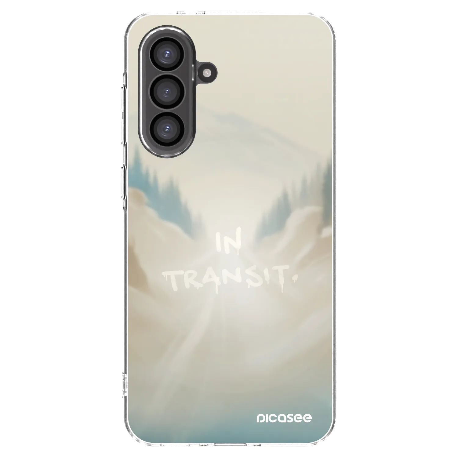 Picasee silikonowe przeźroczyste etui na Samsung Galaxy A36 5G - IN TRANSIT