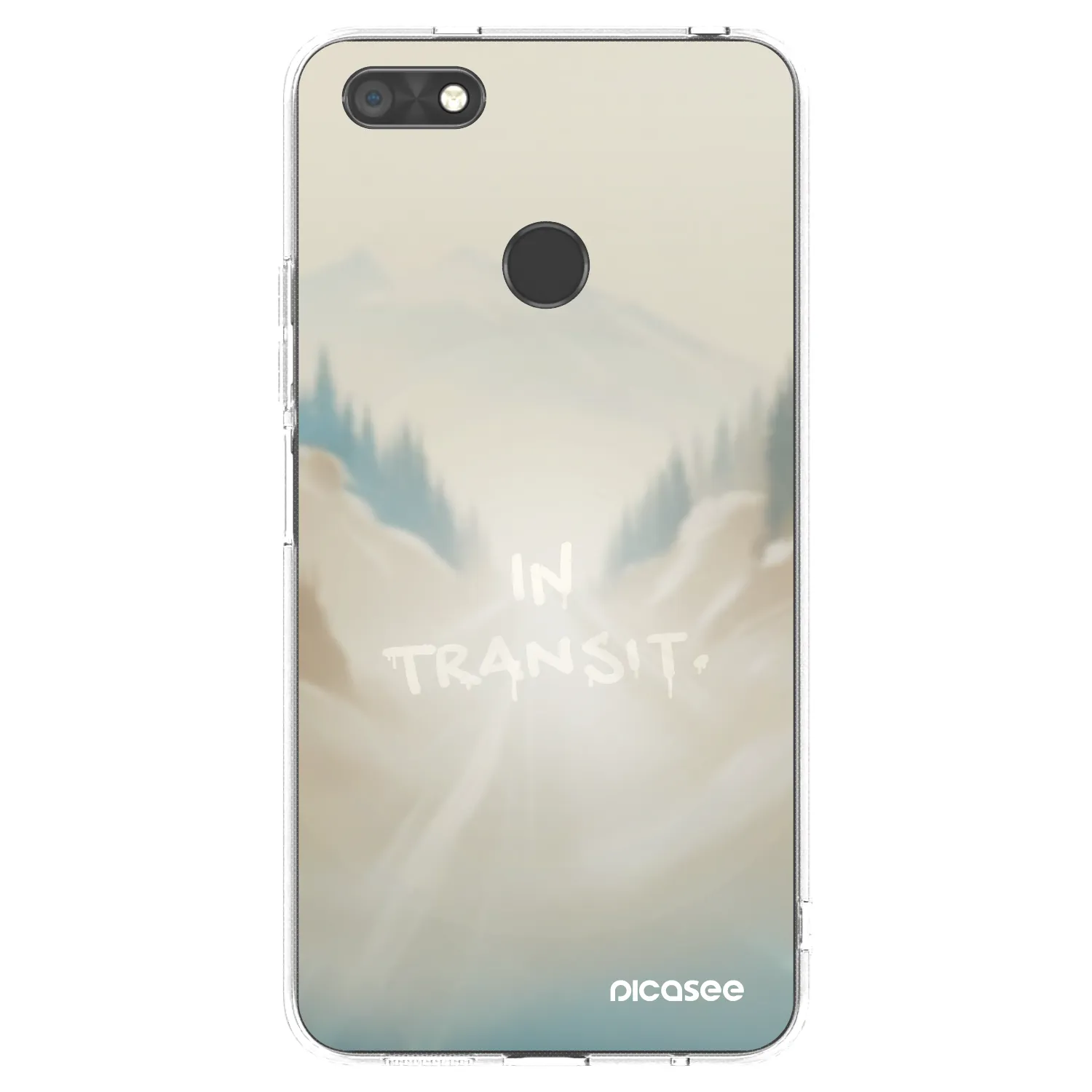 Picasee silikonowe przeźroczyste etui na Huawei P9 Lite Mini - IN TRANSIT