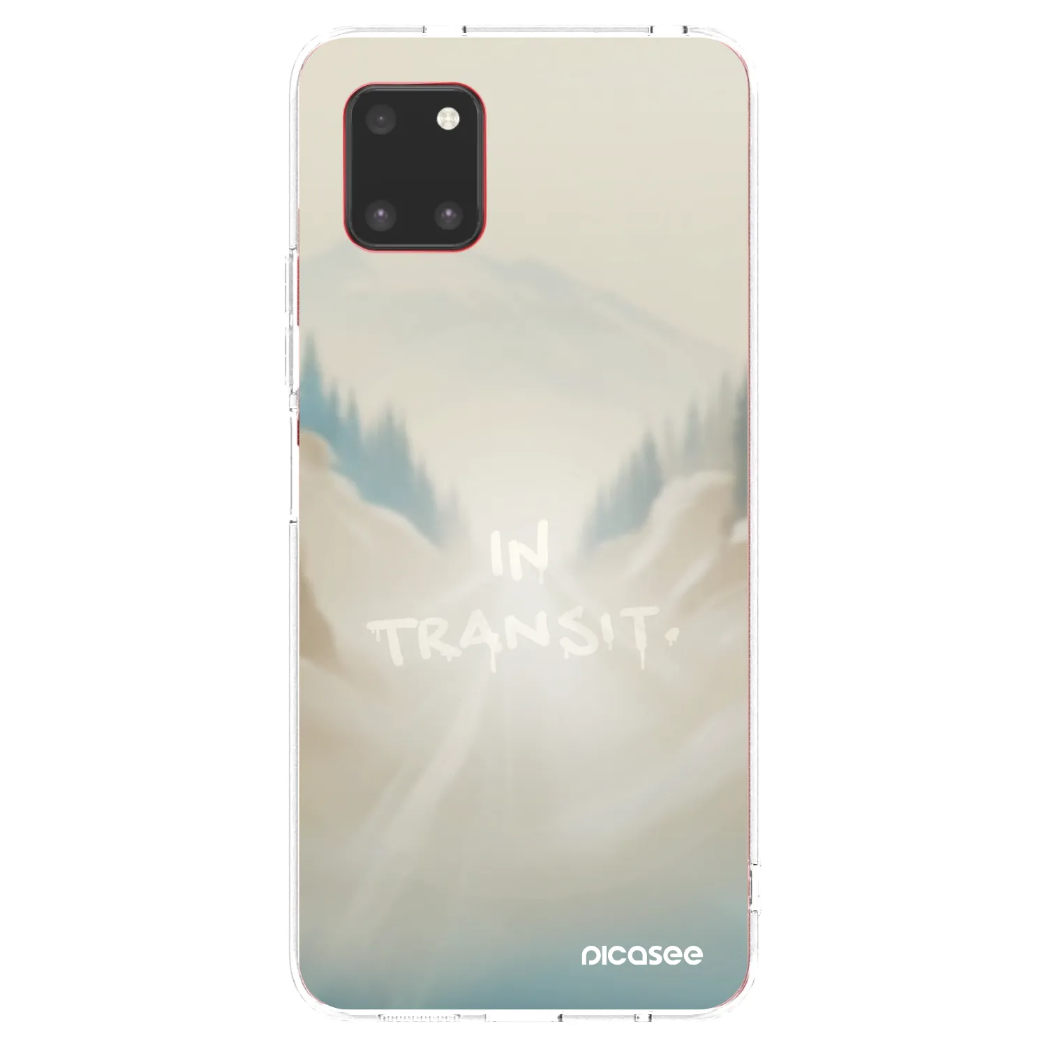 Picasee silikonowe przeźroczyste etui na Samsung Galaxy Note 10 Lite N770F - IN TRANSIT