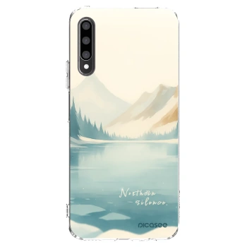 Picasee silikonowe przeźroczyste etui na Honor 9X Pro - NOTHERN SILENCE