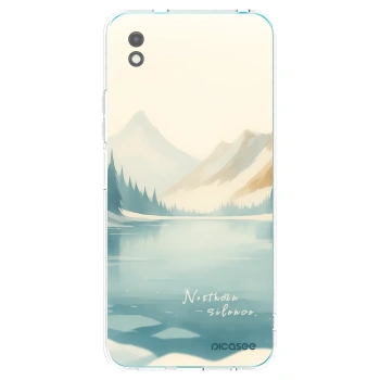 Picasee silikonowe czarne etui na Xiaomi Redmi 9A - NOTHERN SILENCE