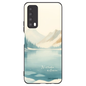 Picasee silikonowe czarne etui na Huawei P Smart 2021 - NOTHERN SILENCE