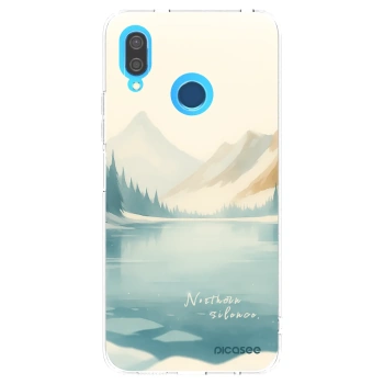 Picasee silikonowe przeźroczyste etui na Huawei P20 Lite - NOTHERN SILENCE