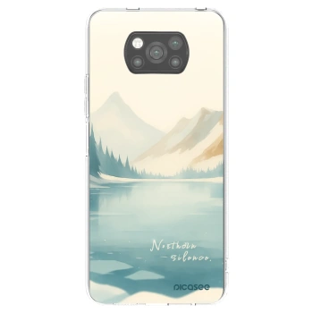 Picasee silikonowe czarne etui na Xiaomi Poco X3 Pro - NOTHERN SILENCE