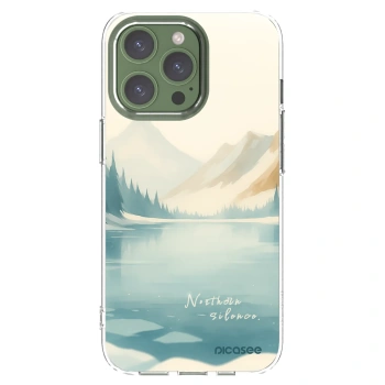 Picasee silikonowe przeźroczyste etui na Apple iPhone 13 Pro - NOTHERN SILENCE