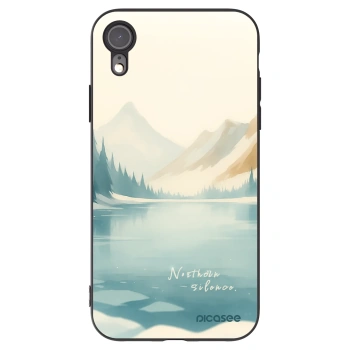 Picasee silikonowe czarne etui na Apple iPhone 6 Plus/6S Plus - NOTHERN SILENCE
