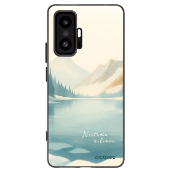 Picasee silikonowe czarne etui na Xiaomi 11T Pro - NOTHERN SILENCE