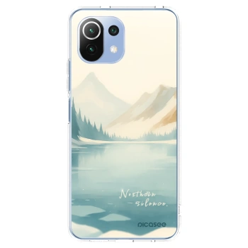 Picasee silikonowe przeźroczyste etui na Xiaomi 11 Lite 5G NE - NOTHERN SILENCE