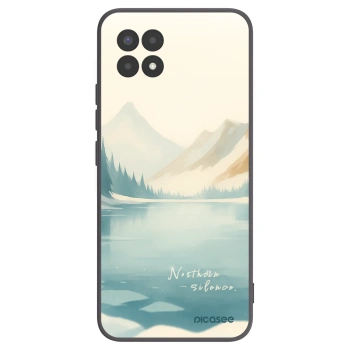 Picasee silikonowe czarne etui na Realme 8i - NOTHERN SILENCE