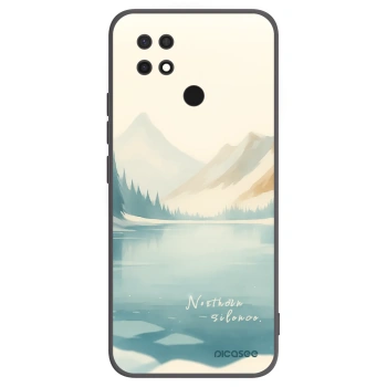 Picasee silikonowe czarne etui na Xiaomi Redmi 10C - NOTHERN SILENCE