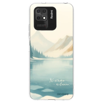 Picasee silikonowe przeźroczyste etui na Xiaomi Redmi 10C - NOTHERN SILENCE