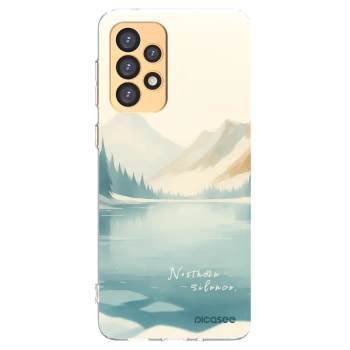 Picasee silikonowe przeźroczyste etui na Samsung Galaxy A33 5G A336 - NOTHERN SILENCE