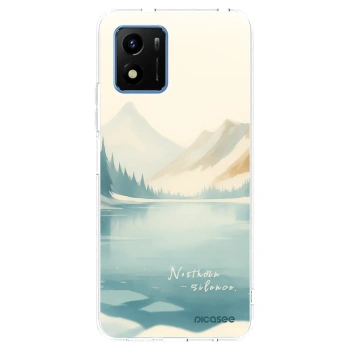 Picasee silikonowe przeźroczyste etui na Vivo Y01 - NOTHERN SILENCE