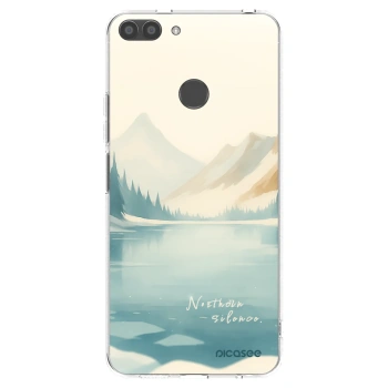 Picasee silikonowe przeźroczyste etui na Huawei P Smart - NOTHERN SILENCE