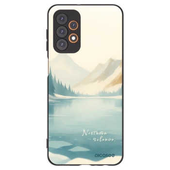 Picasee silikonowe czarne etui na Samsung Galaxy A23 A236B 5G - NOTHERN SILENCE