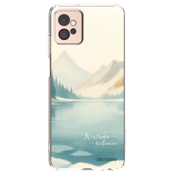 Picasee silikonowe przeźroczyste etui na Motorola Moto G32 - NOTHERN SILENCE