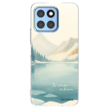 Picasee silikonowe przeźroczyste etui na Honor X8 5G - NOTHERN SILENCE