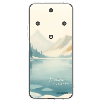 Picasee silikonowe przeźroczyste etui na Honor Magic5 Lite 5G - NOTHERN SILENCE