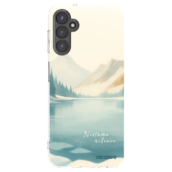 Picasee silikonowe przeźroczyste etui na Samsung Galaxy A14 4G A145R - NOTHERN SILENCE