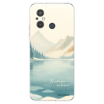 Picasee silikonowe przeźroczyste etui na Xiaomi Redmi 12C - NOTHERN SILENCE