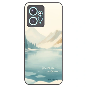 Picasee silikonowe czarne etui na Xiaomi Redmi Note 12 4G - NOTHERN SILENCE