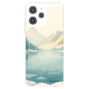 Picasee silikonowe przeźroczyste etui na Xiaomi Redmi 12 4G - NOTHERN SILENCE