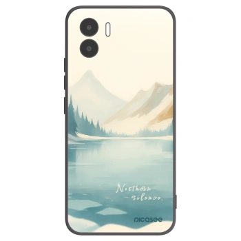Picasee silikonowe czarne etui na Xiaomi Redmi A2 - NOTHERN SILENCE
