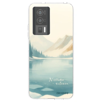 Picasee silikonowe przeźroczyste etui na Xiaomi Poco F5 Pro 5G - NOTHERN SILENCE