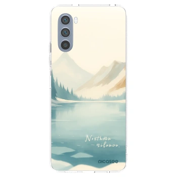 Picasee silikonowe przeźroczyste etui na Motorola Moto G62 - NOTHERN SILENCE