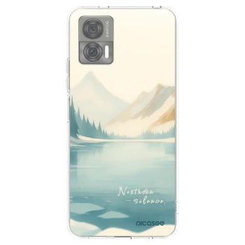 Picasee silikonowe przeźroczyste etui na Motorola Edge 30 Neo - NOTHERN SILENCE