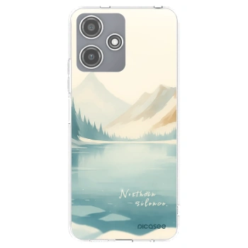 Picasee silikonowe przeźroczyste etui na Xiaomi Redmi 12 5G - NOTHERN SILENCE
