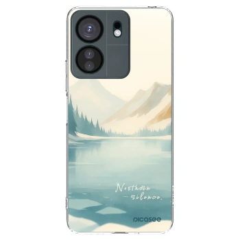 Picasee silikonowe przeźroczyste etui na Xiaomi Redmi 13C 4G - NOTHERN SILENCE