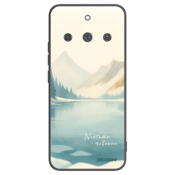 Picasee silikonowe czarne etui na Realme 11 Pro+ - NOTHERN SILENCE