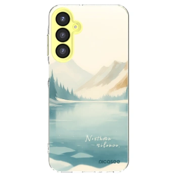 Picasee silikonowe przeźroczyste etui na Samsung Galaxy A25 A256B 5G - NOTHERN SILENCE