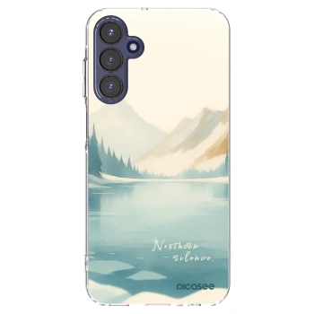 Picasee silikonowe przeźroczyste etui na Samsung Galaxy A15 A155F 4G - NOTHERN SILENCE
